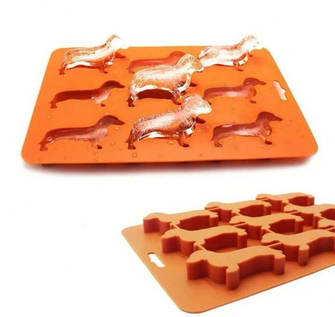 Dachshund ice cube tray