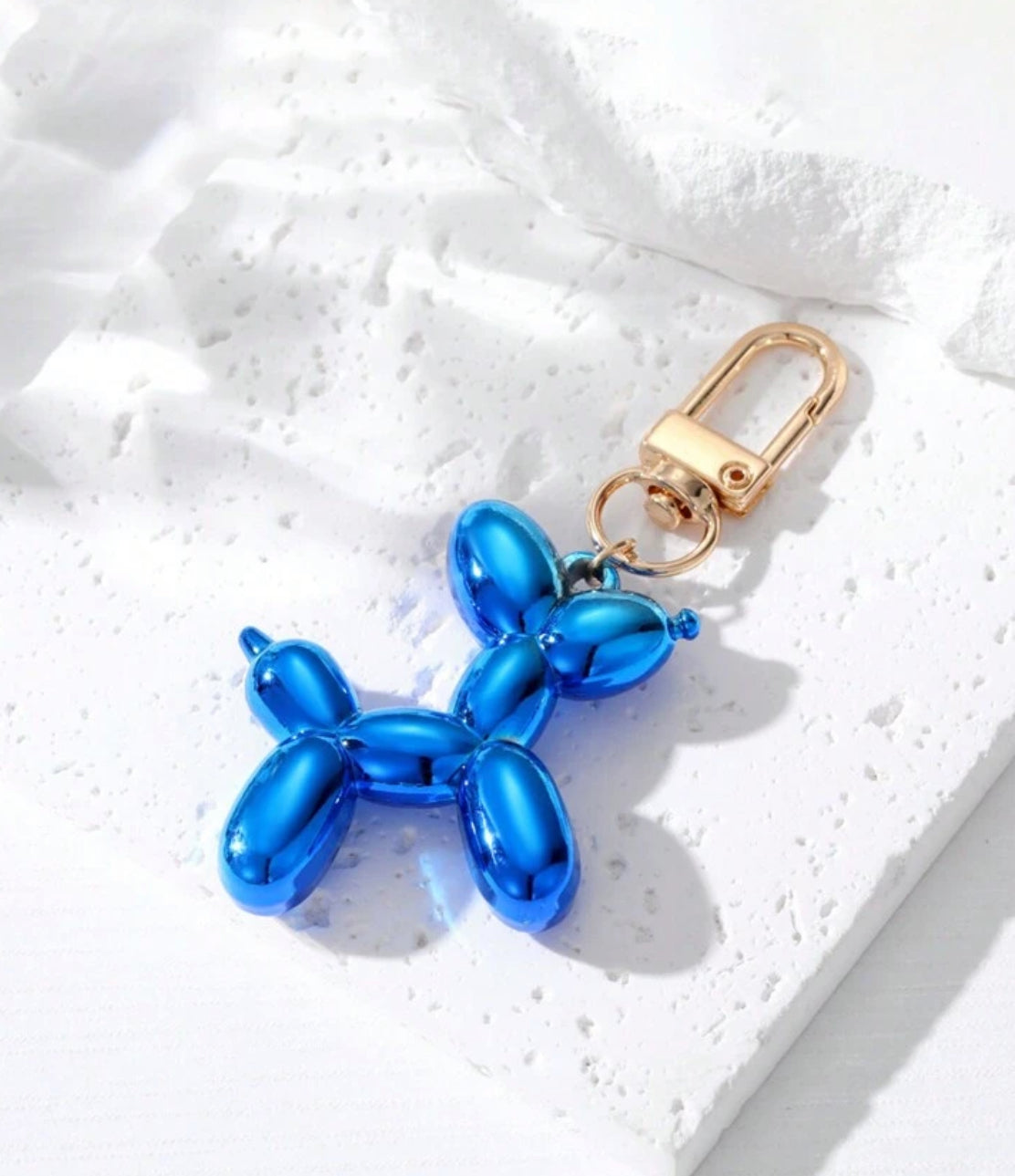 Dachshund balloon keyring